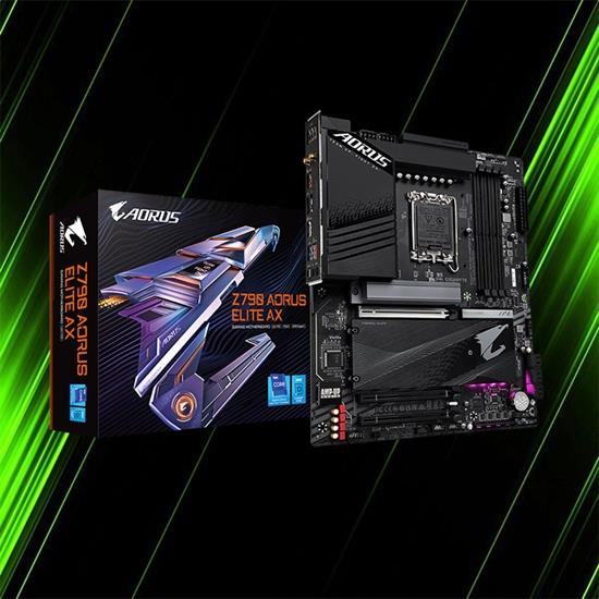 مادربورد گیگابایت Z790 AORUS ELITE AX D5 GigaByte Z790 AORUS ELITE AX DDR5 LGA 1700 13th Gen ATX Motherboard